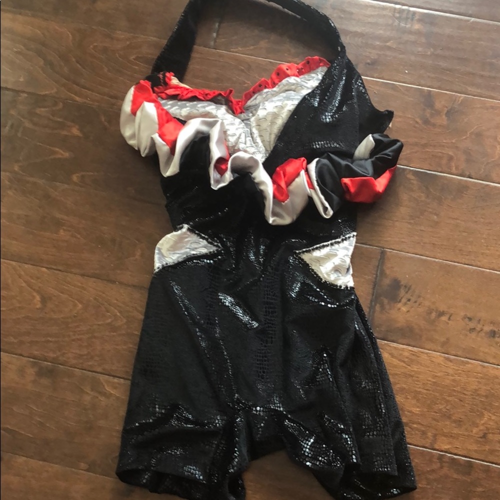 Custom made shirt one perfect cue dance costume